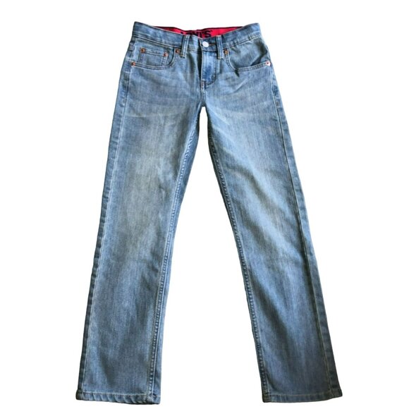 NWT LEVI'S 514 JEANS SIZE 25X26 BLUE DENIM STRETCH STRAIGHT LEG Womens - Picture 3 of 7